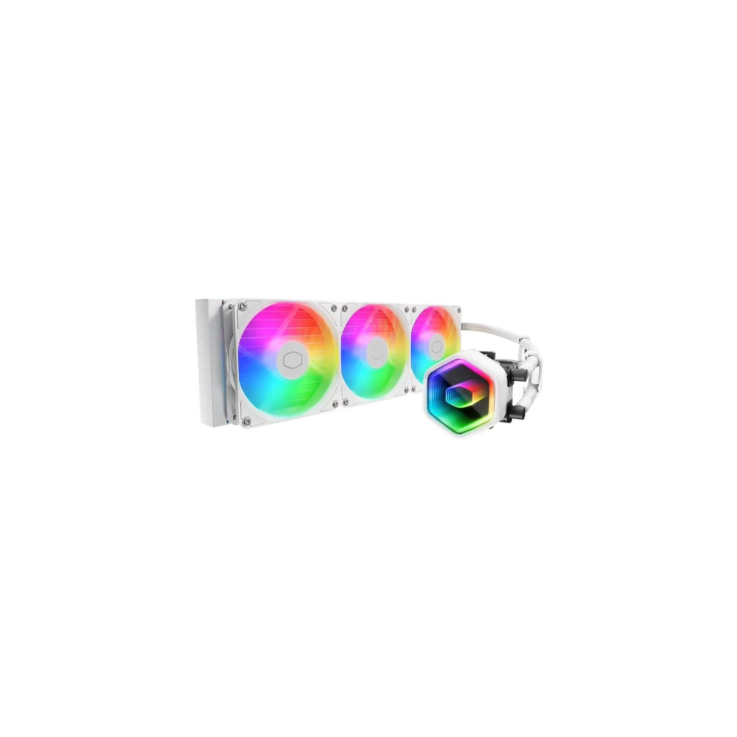 Water Cooler CM MasterLiquid 360 Core II ARGB PWM White