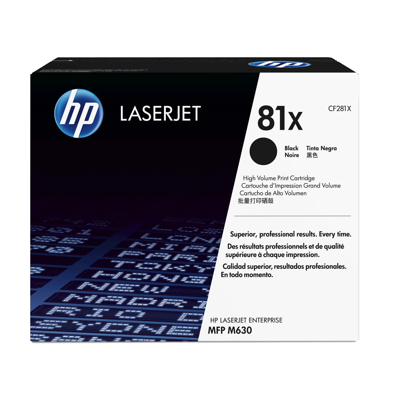 Tóner HP 81X Negro Alto Rendimiento