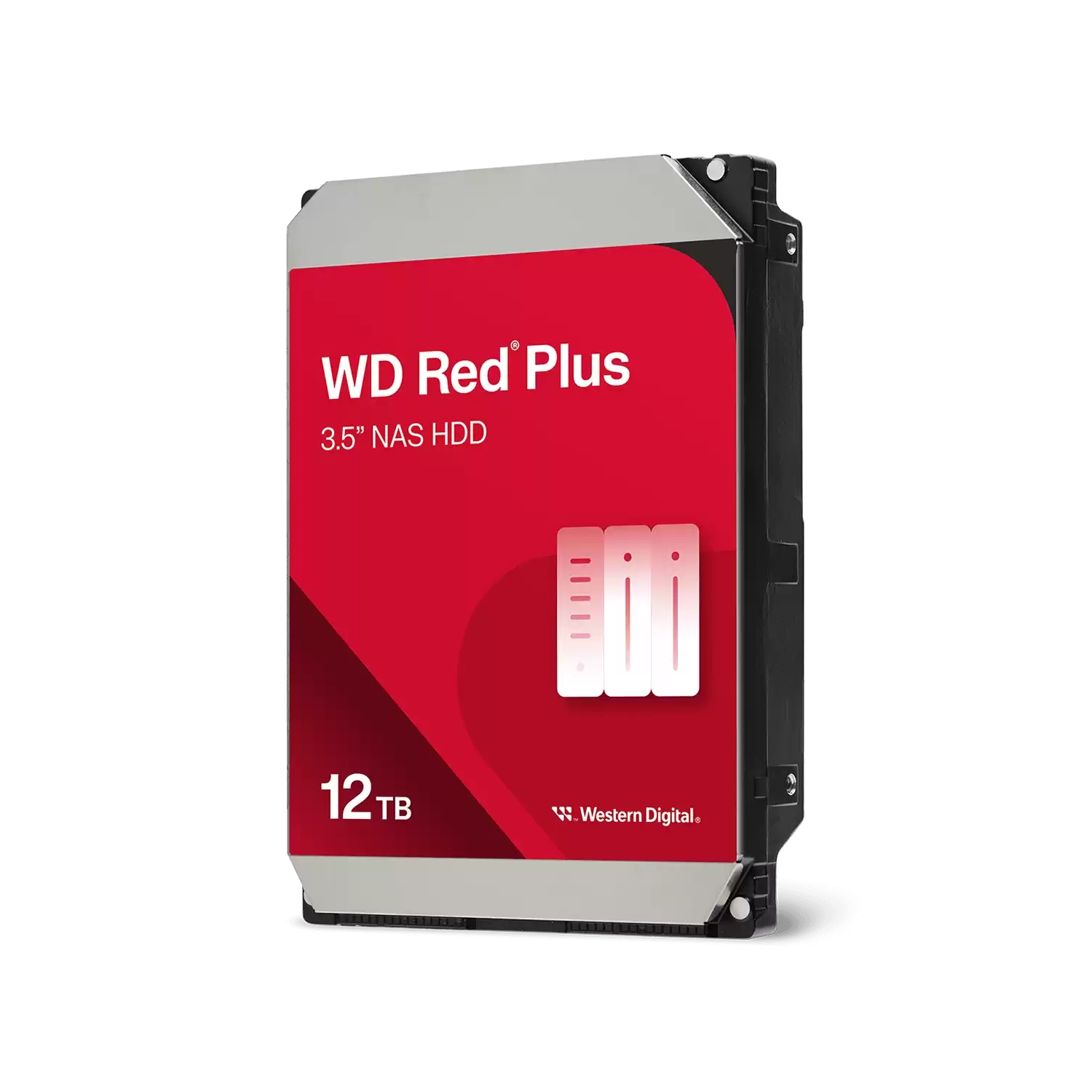 Disco Interno HDD WESTERN DIGITAL Red Plus 12TB 3.5" SATA 3.0 7200rpm