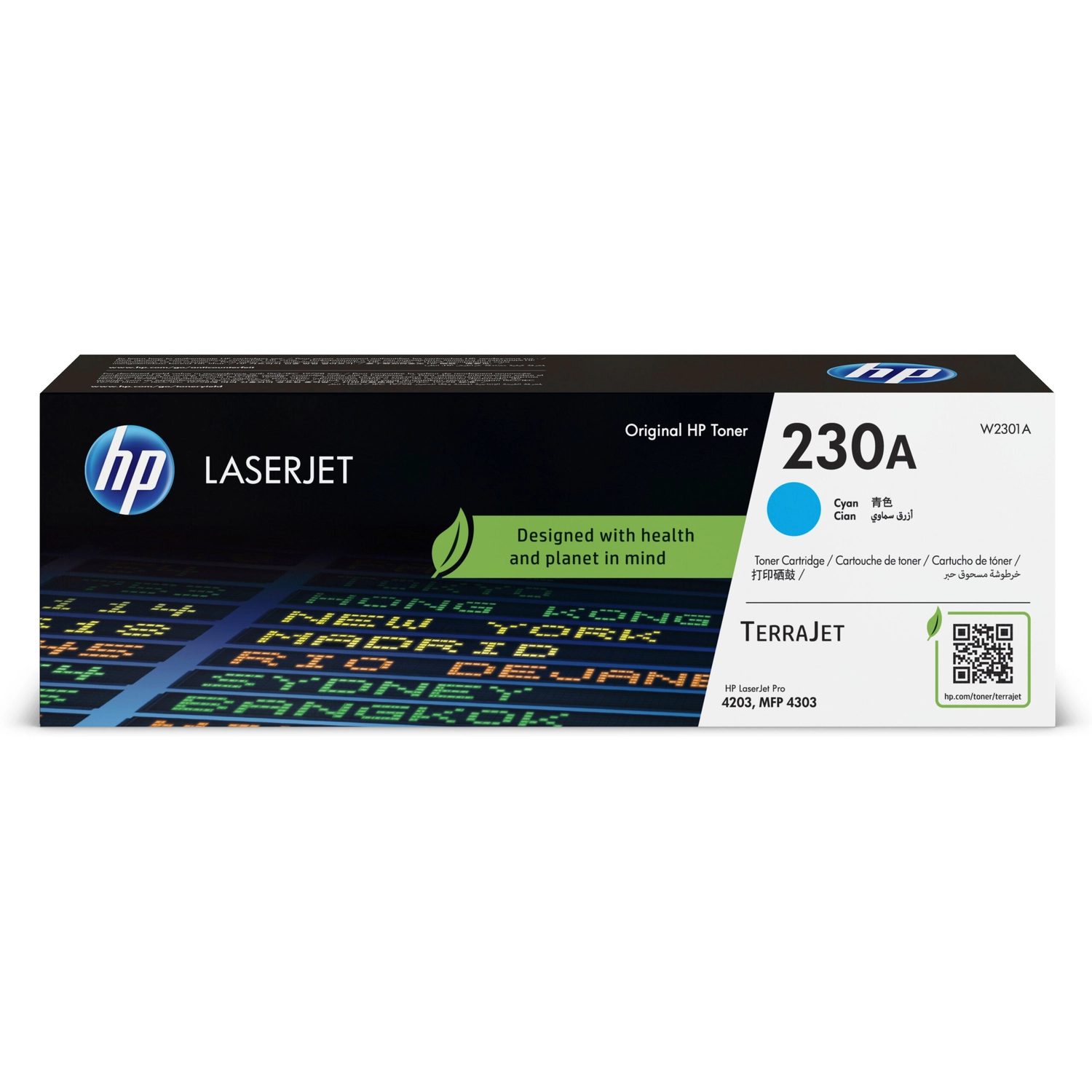 Tóner HP 230A Cian