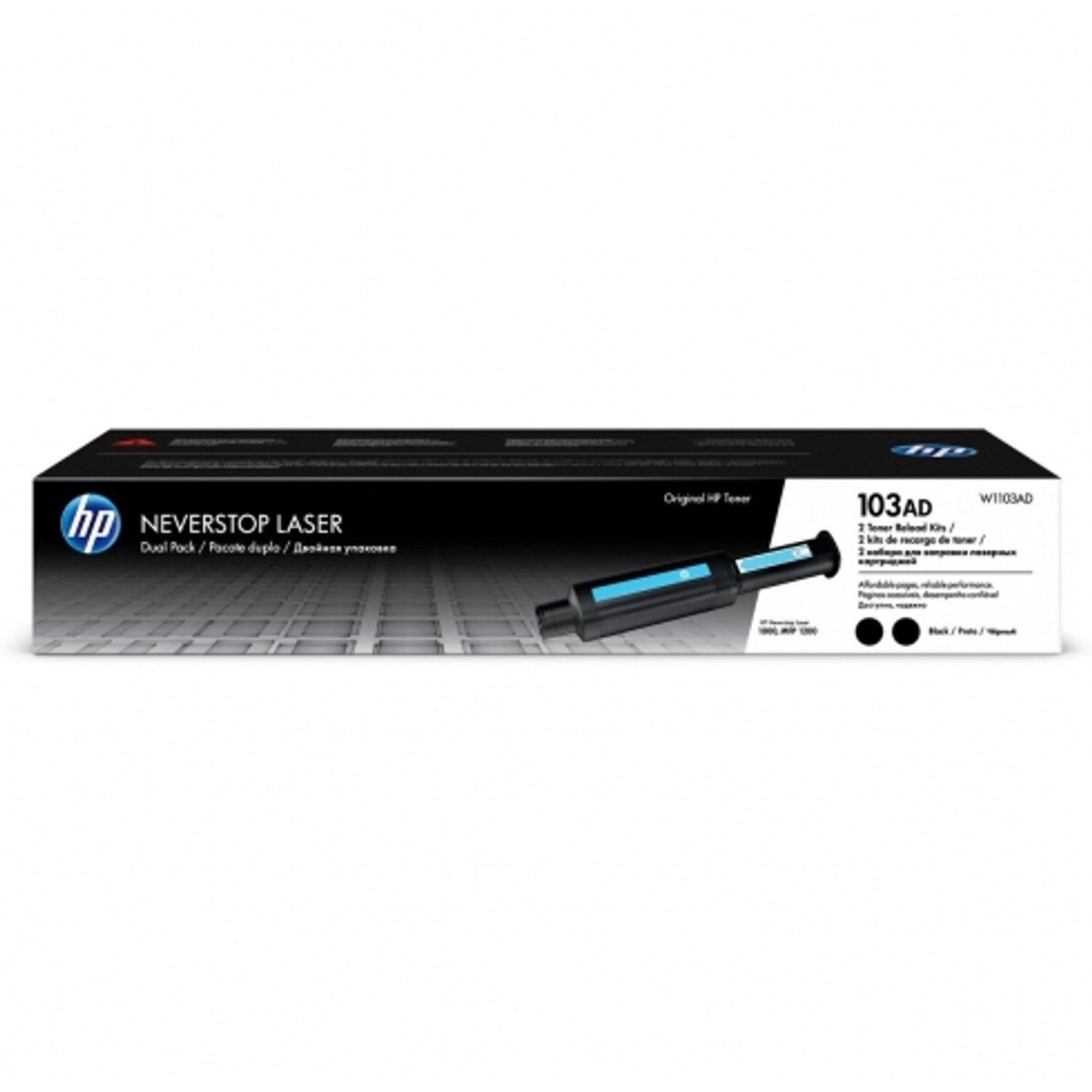 Tóner HP 103 Negro Pack de 2