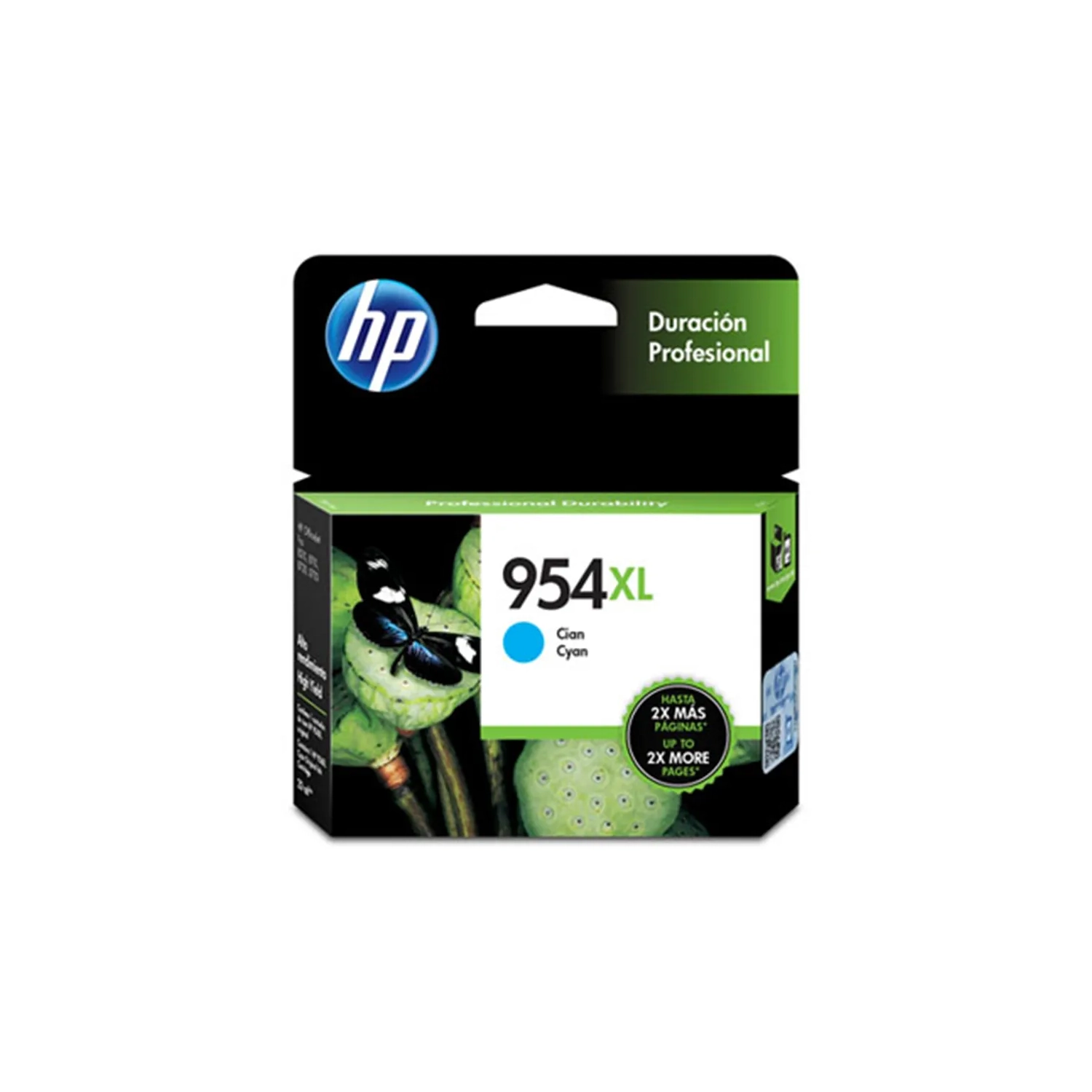 Cartucho de tinta HP 954XL Cian Alto Rendimiento
