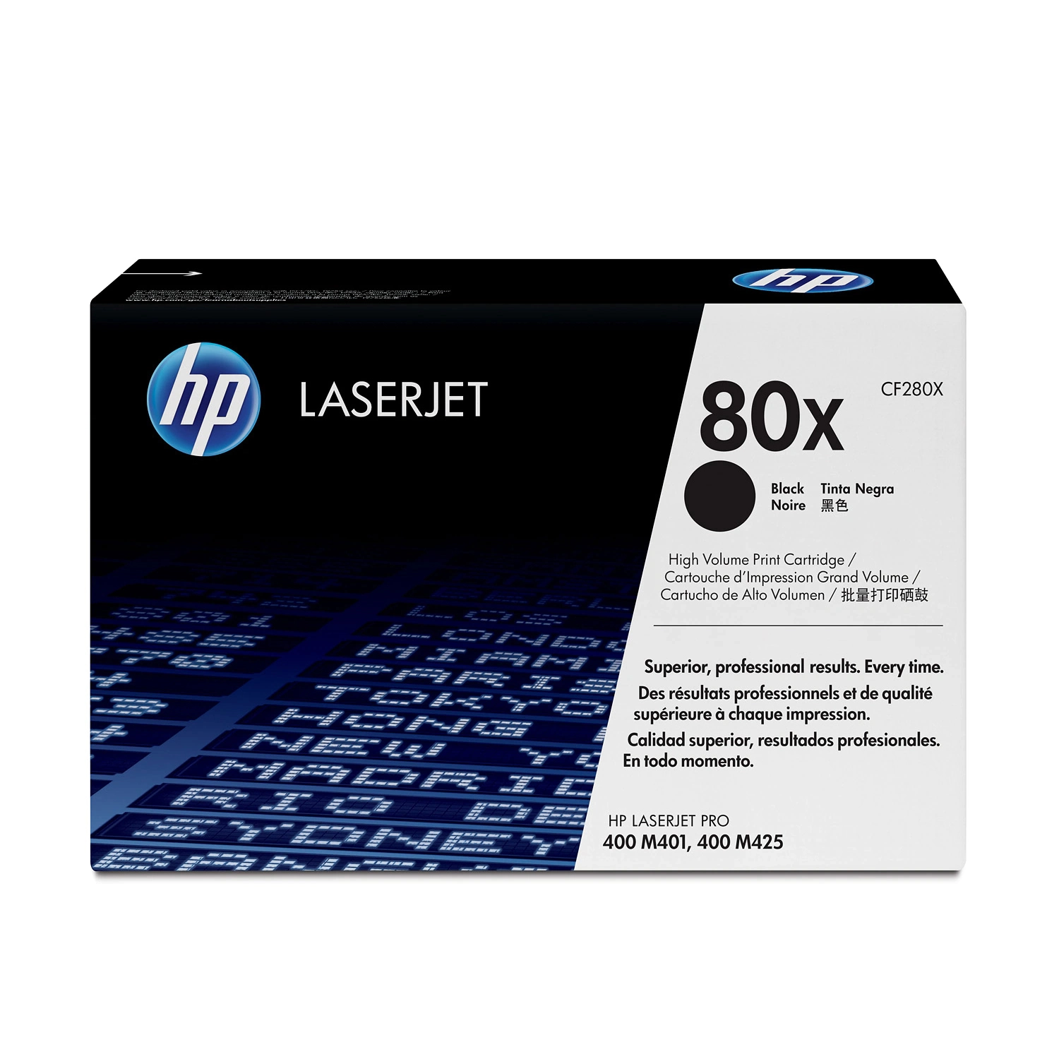 Tóner HP 80X Negro Alto Rendimiento