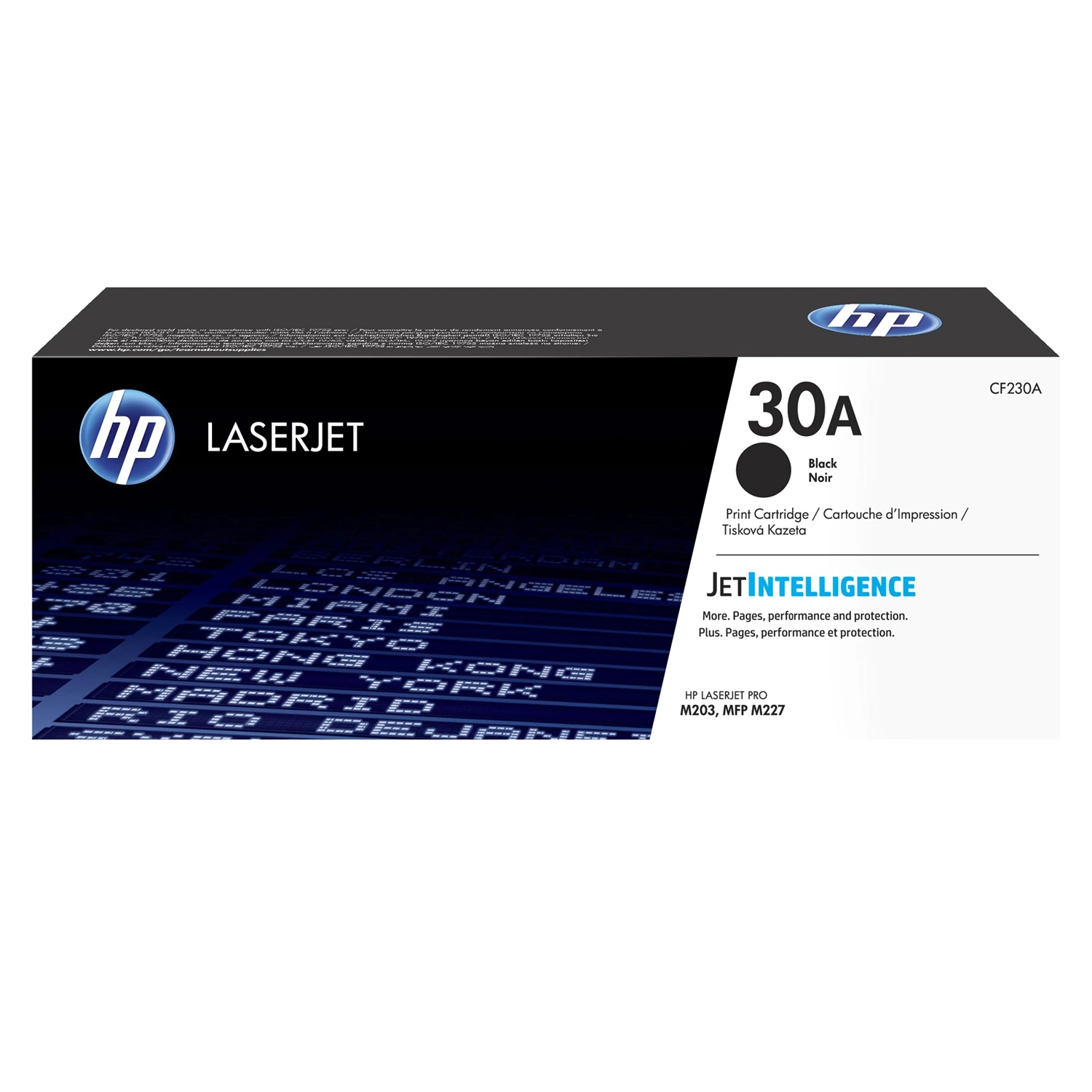 Tóner HP 30A Negro