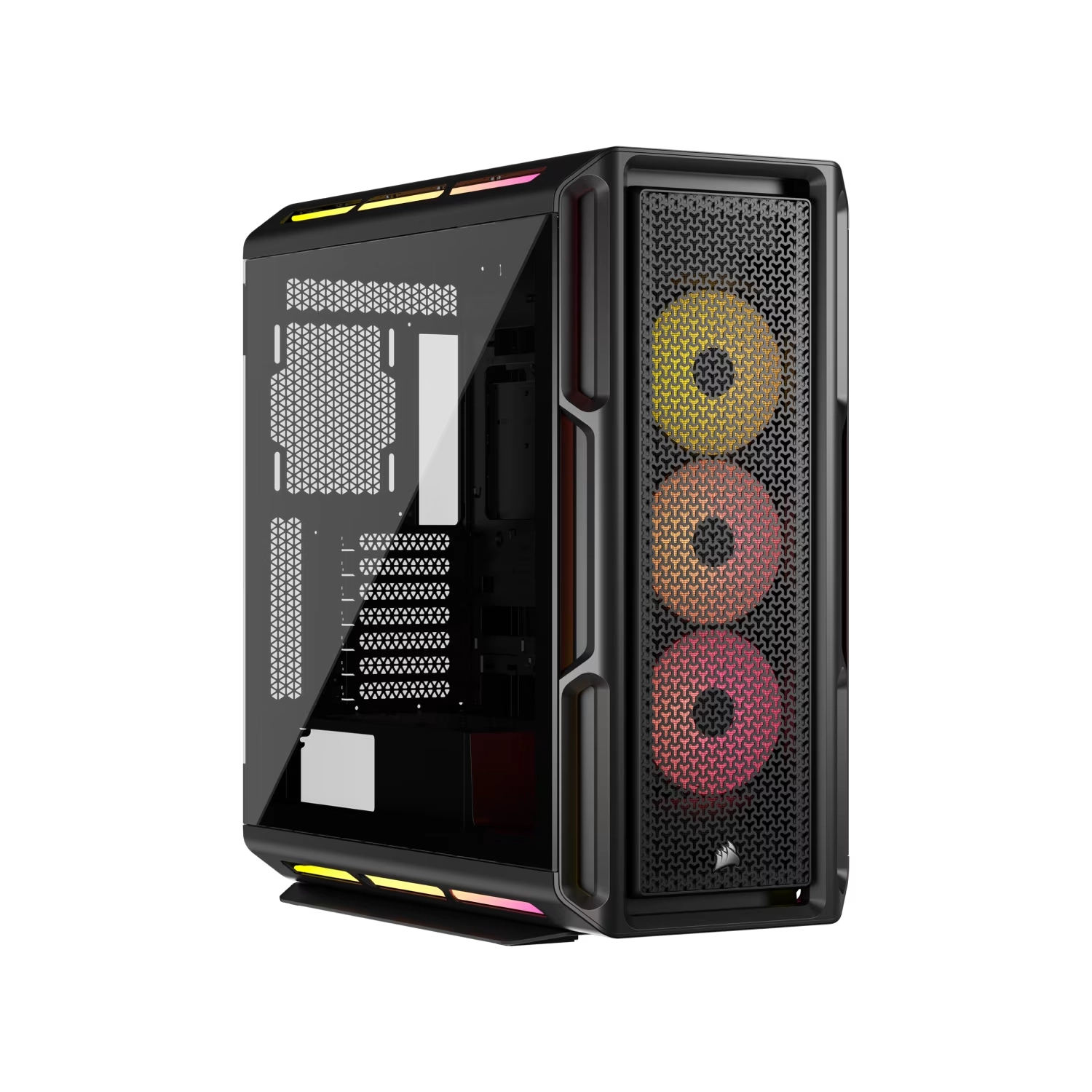 Gabinete CORSAIR iCUE LINK 5000T LX RGB Mid Tower negro