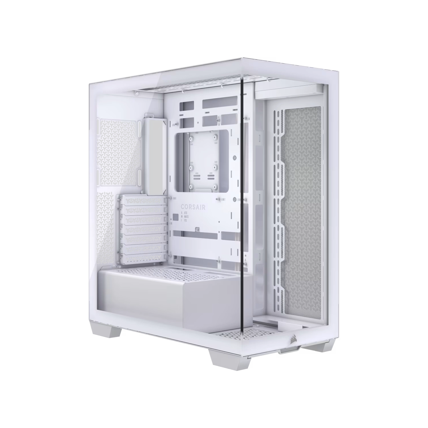 Gabinete CORSAIR 3500X Mid Tower blanco