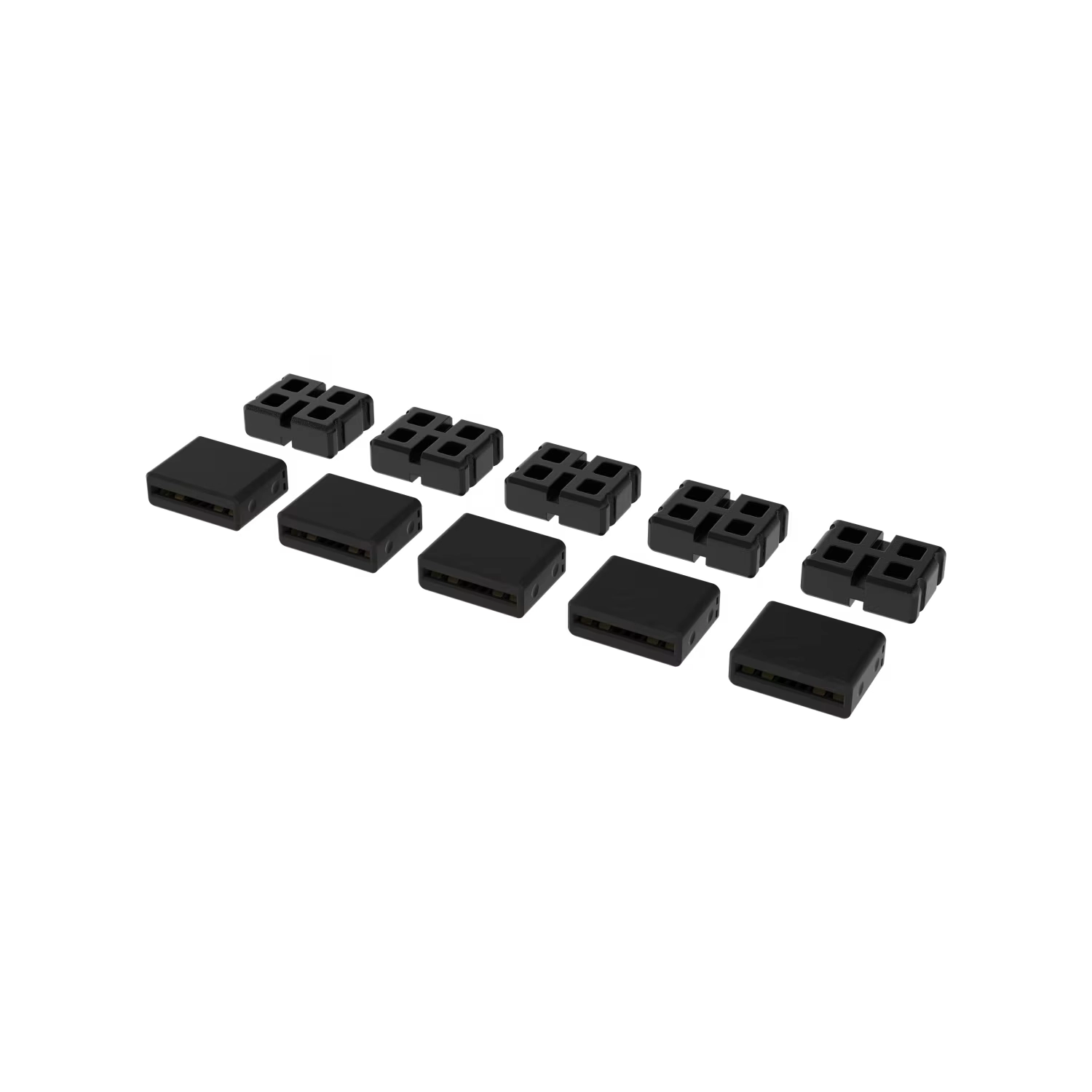 Conectores CORSAIR iCUE LINK Juego de conectores x5 act y pas