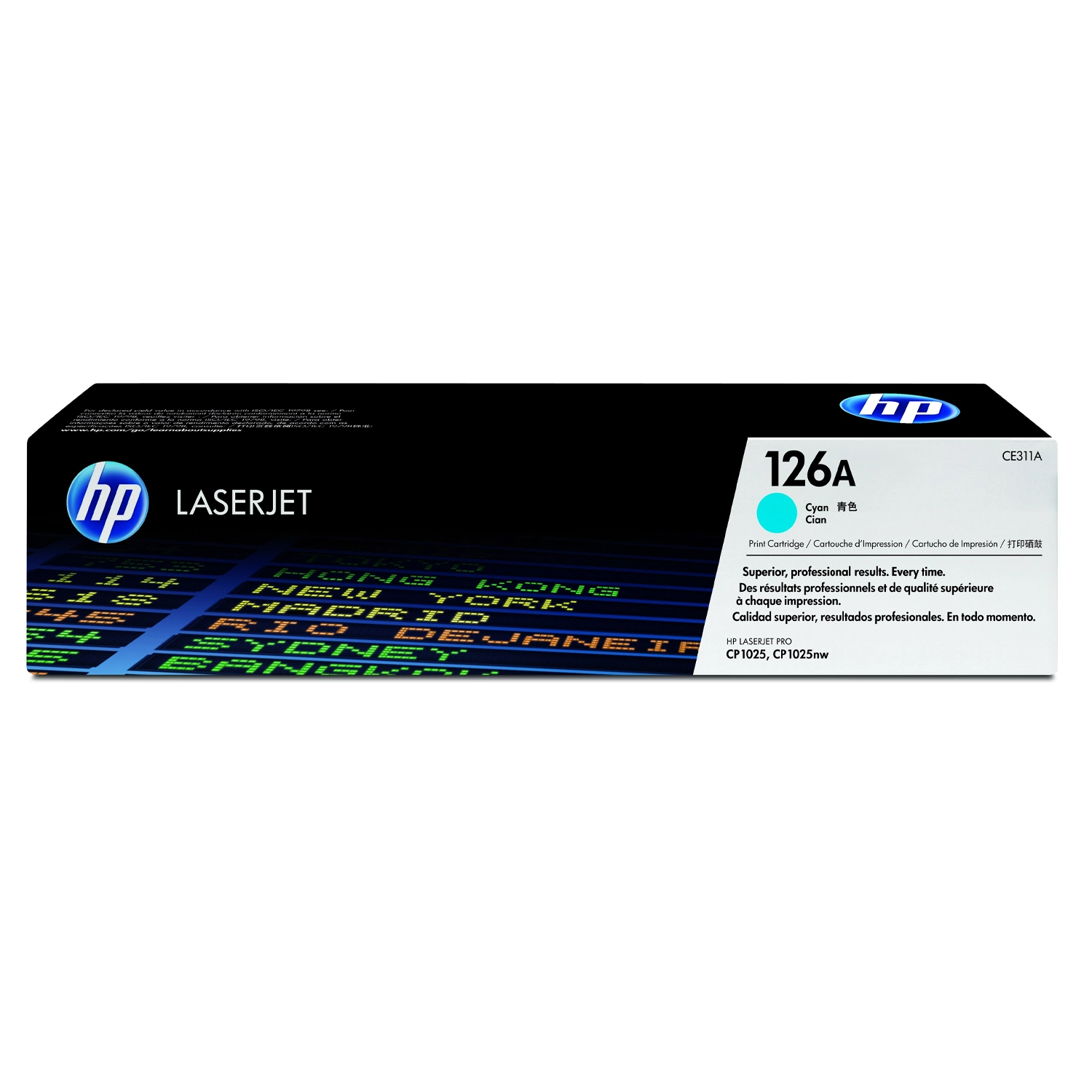 Tóner HP 126A Cian
