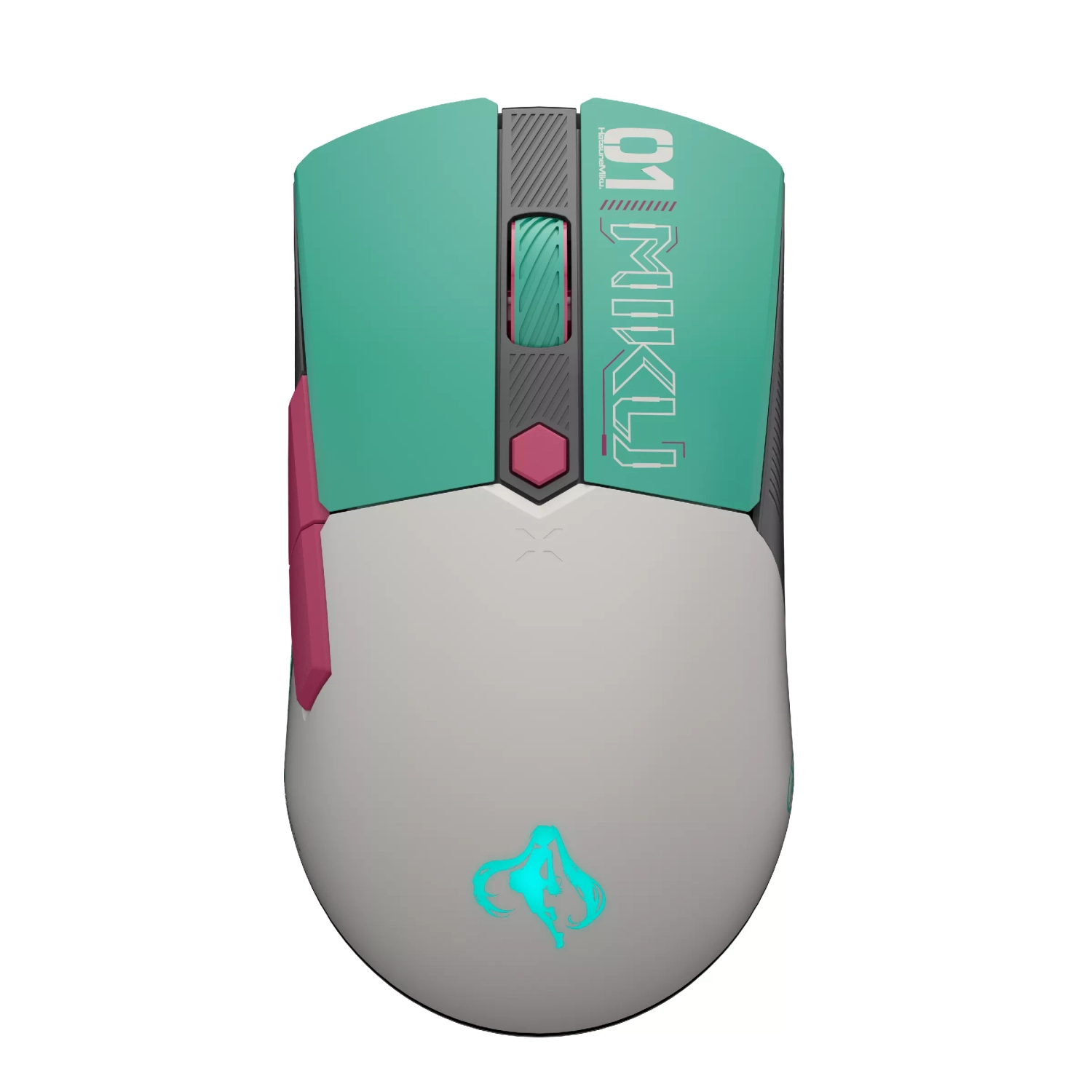 Mouses ASUS P521 TG MINI WL MOUSE MIKU EDITION