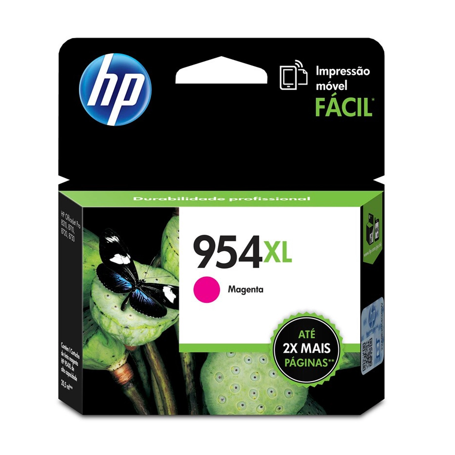 Cartucho de Tinta HP 954XL Magenta Alto Rendimiento
