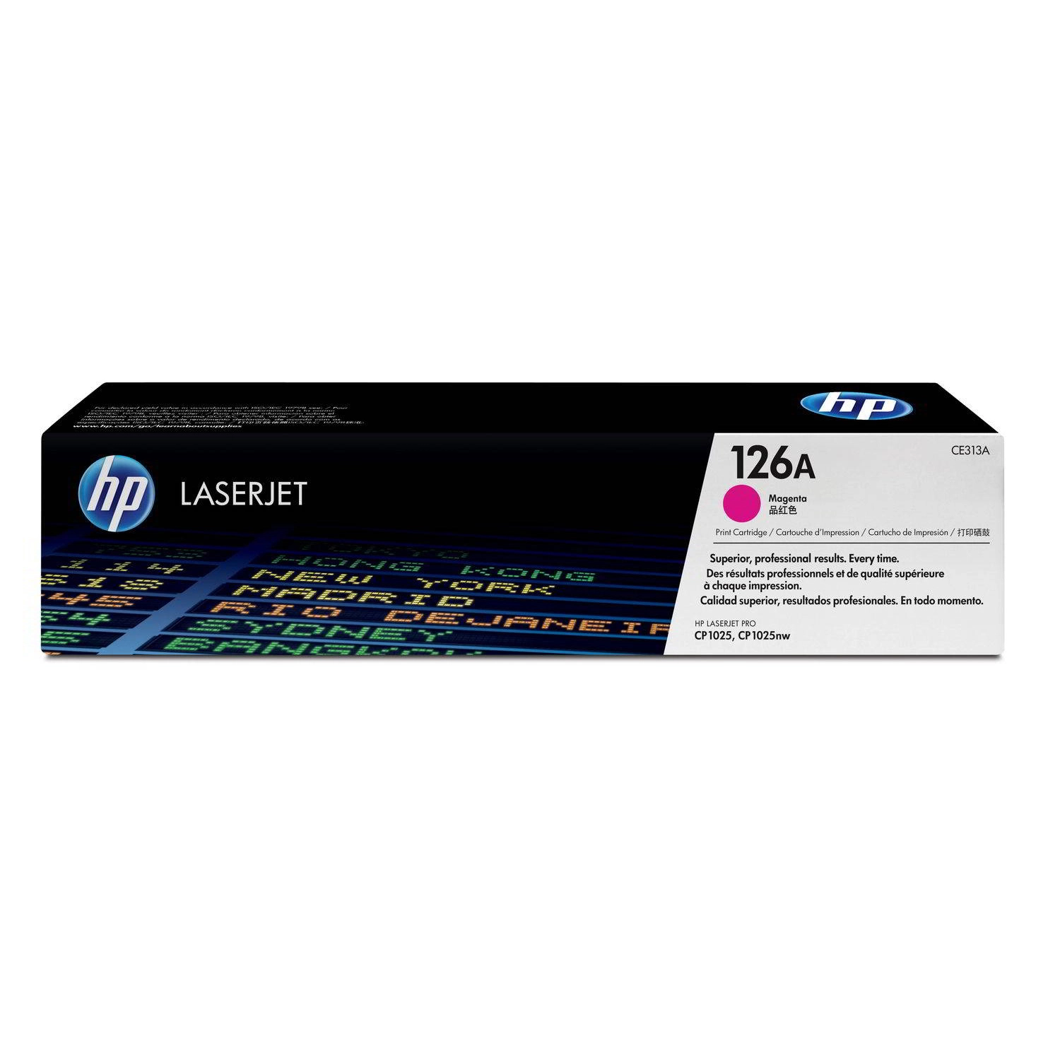 Tóner HP 126A Magenta