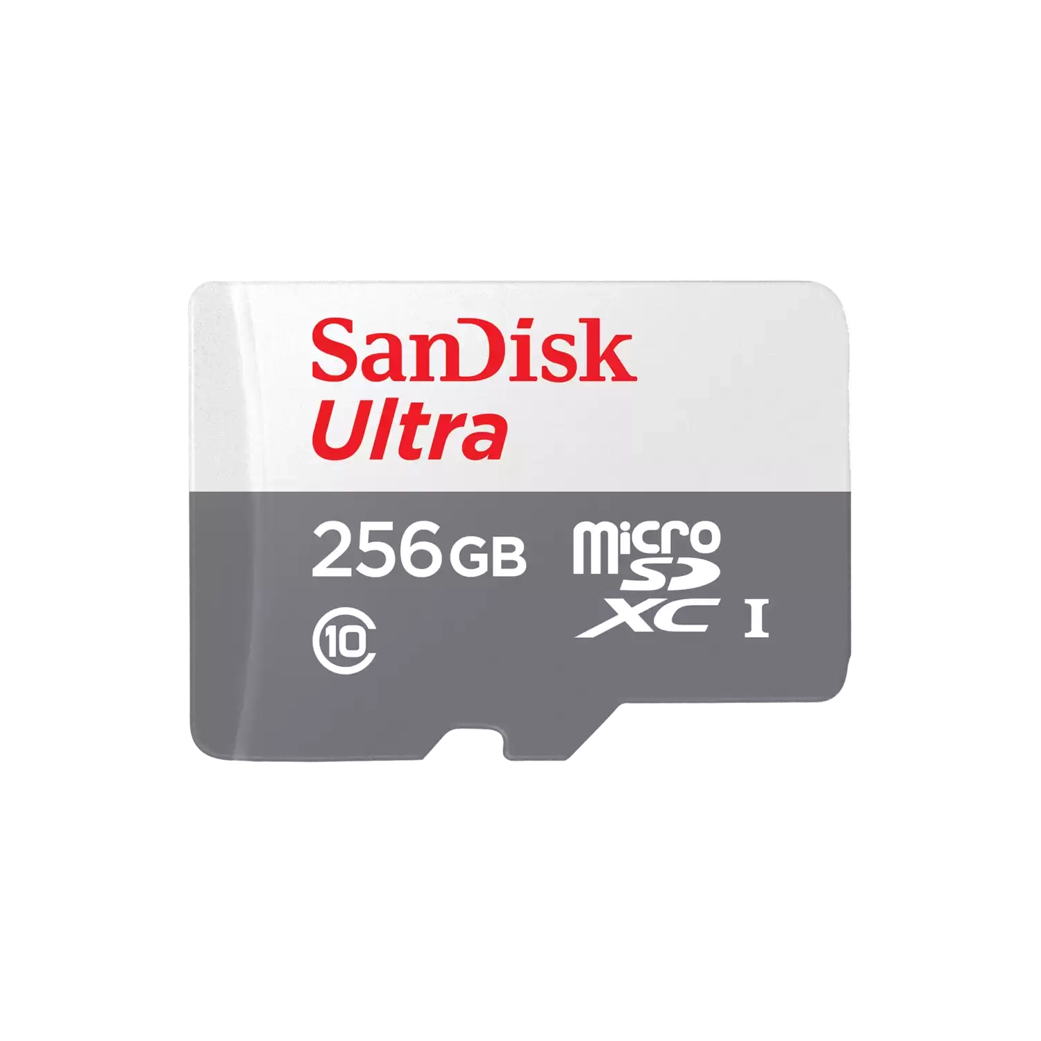 Tarjeta de Memoria SANDISK Ultra MicroSDXC 256GB UHS-I U1 V10 c/adap
