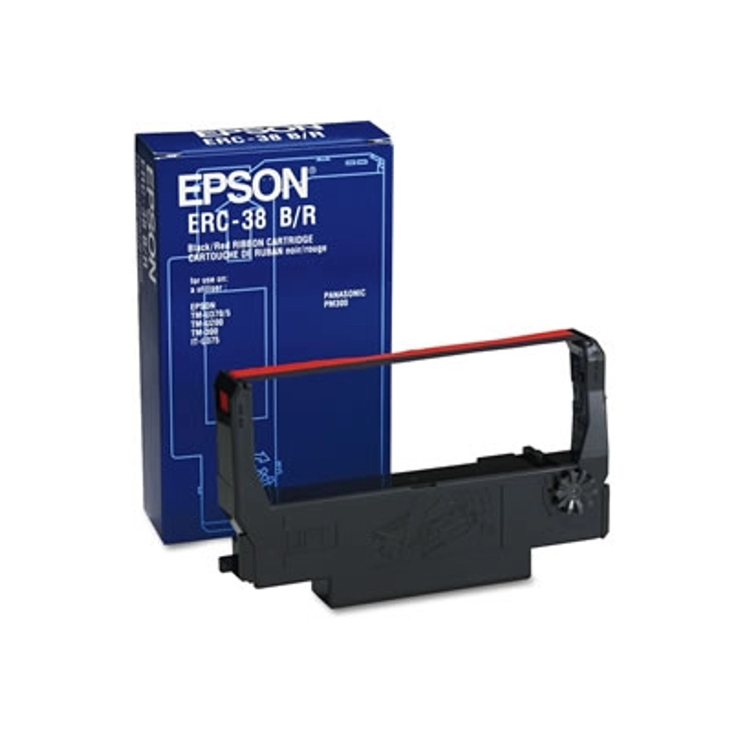 Cinta de tinta Epson  ERC-38B Negra