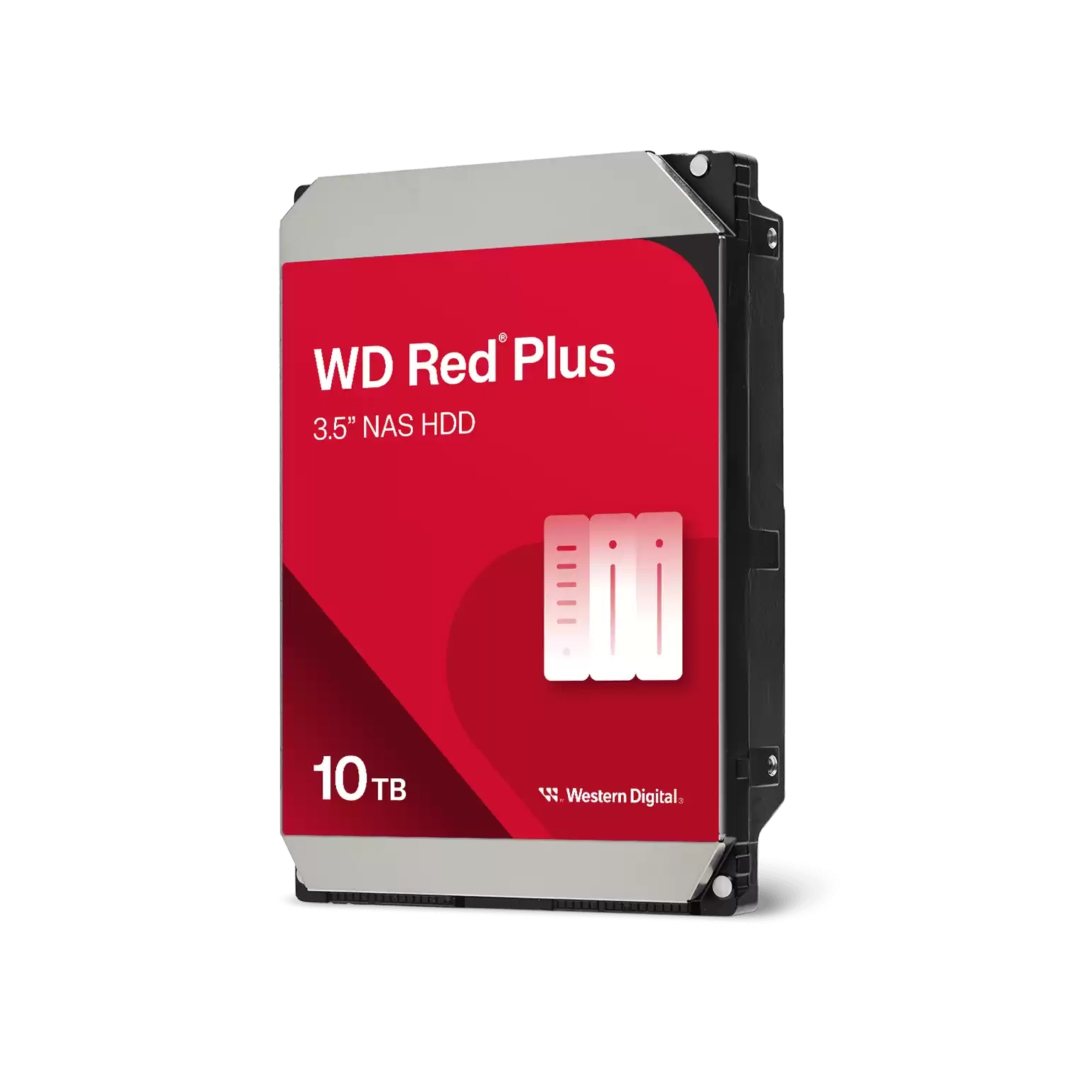 Disco Interno HDD WESTERN DIGITAL Red Plus10TB 3.5" SATA 3.0 7200rpm
