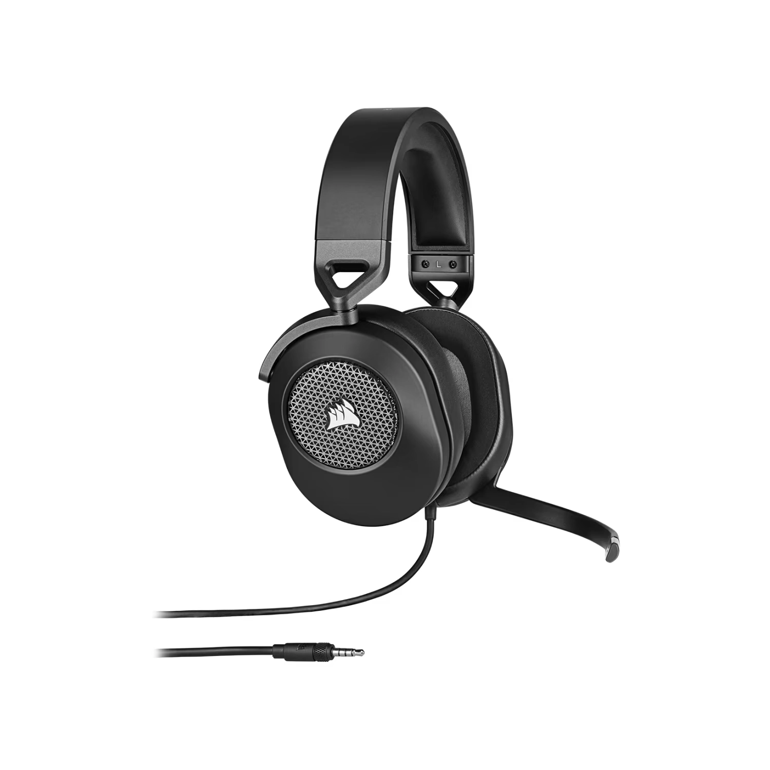 Auricular gaming cableado Corsair HS65 surround, carbón