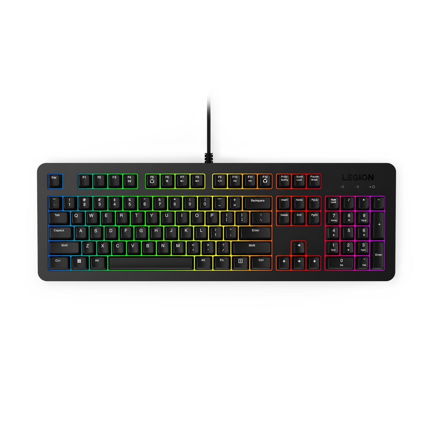 Teclado Gamer Lenovo Legion Km310 Membrana Rgb