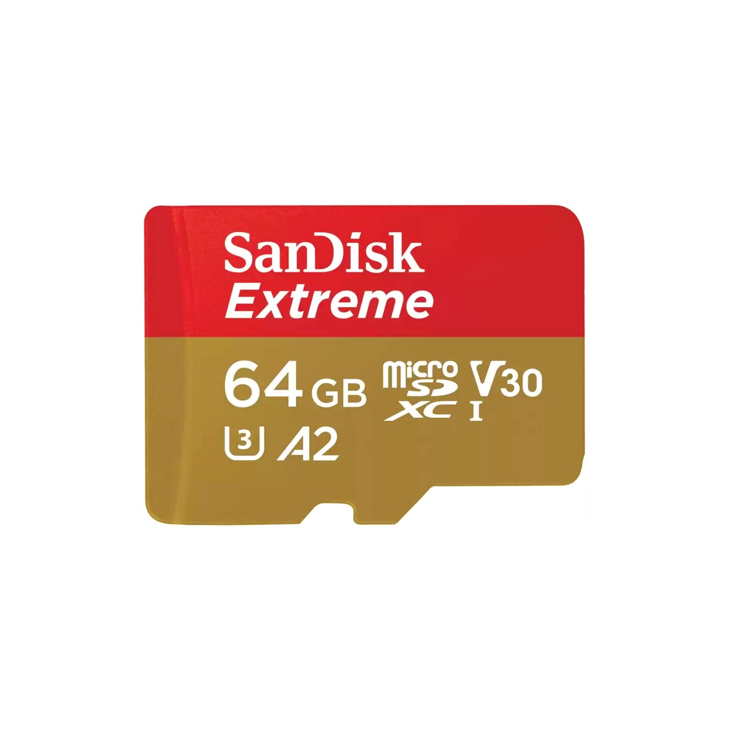 Tarjeta MicroSDXC SanDisk Extreme 64GB UHS-I U3 V30 A2 170MB/s