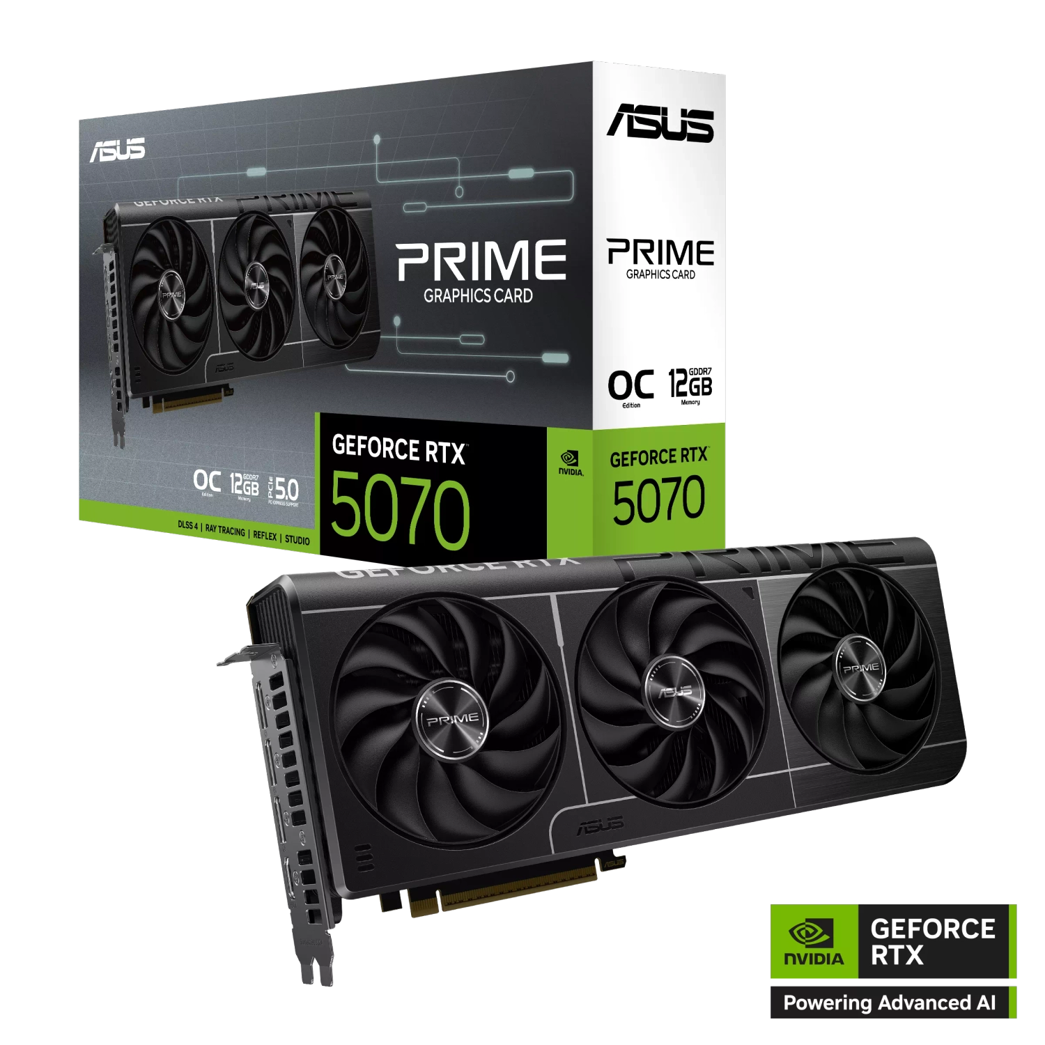 Placa de Video ASUS NVIDIA GeForce PRIME RTX5070 O