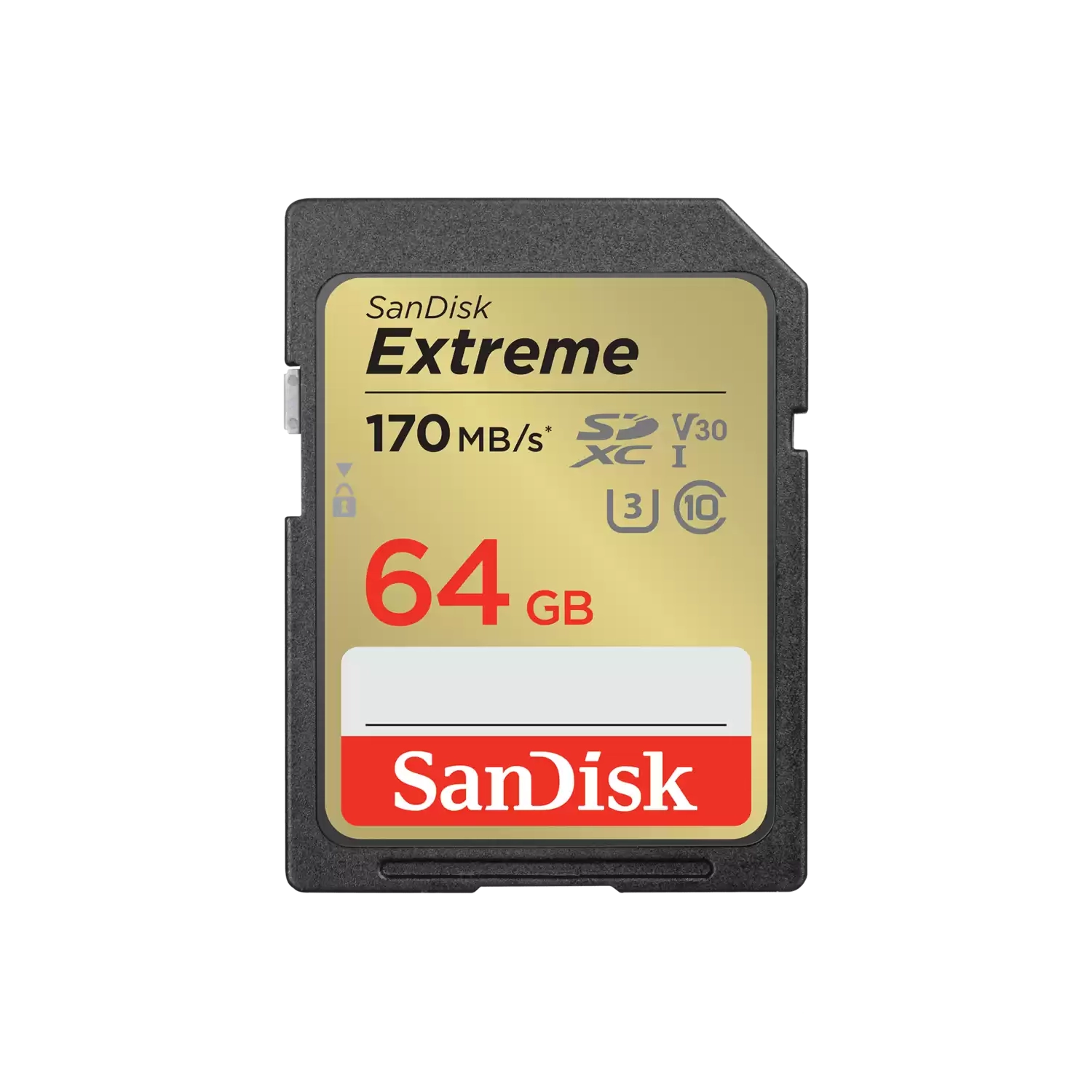 Tarjeta SDHC SanDisk Extreme 64GB UHS-I U3 V30 170MB/s 4K