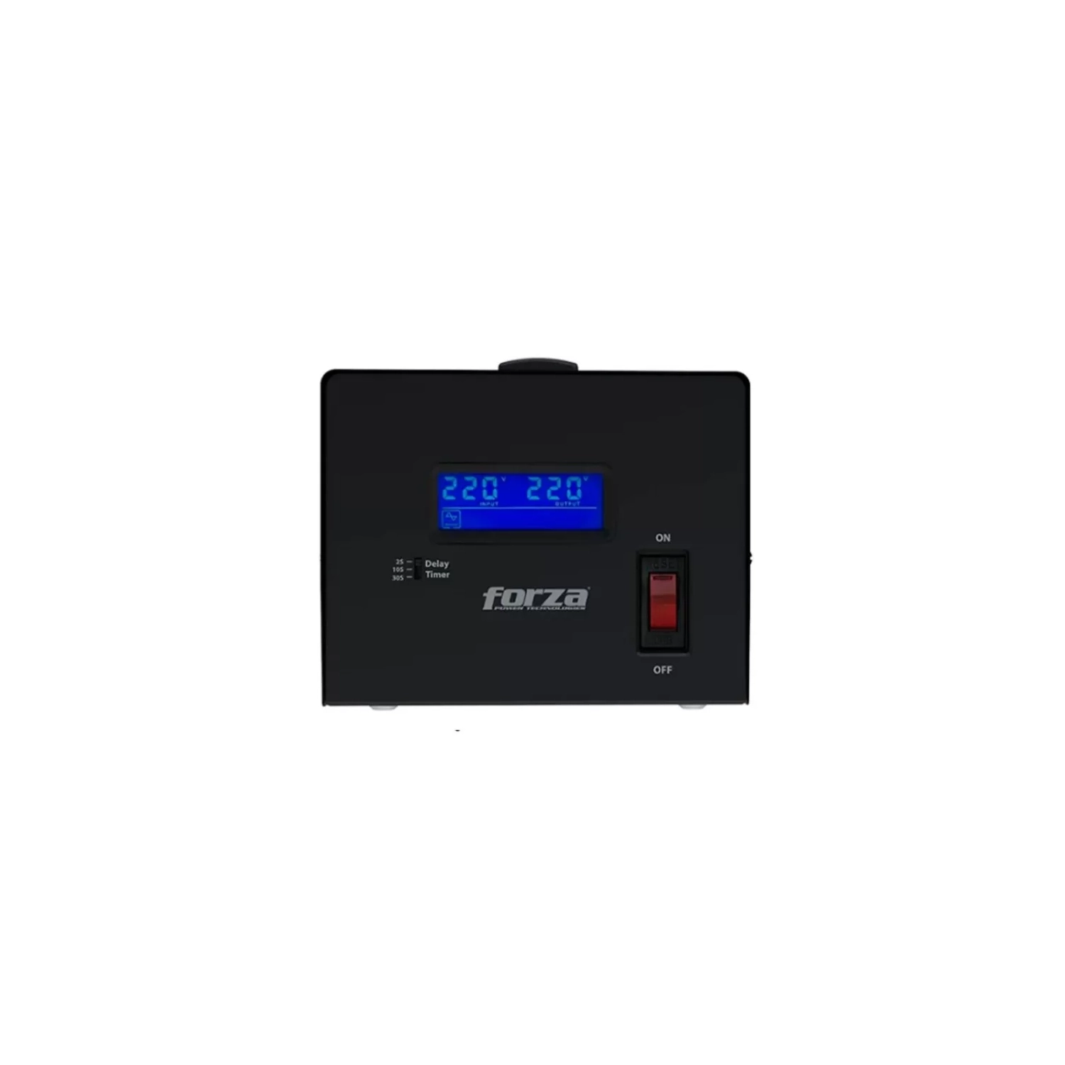 Estabilizador Forza FVR-6002 6000VA/3000W (Sin Adaptador) IN-NEMA OUT-NEMA (enchufe USA)