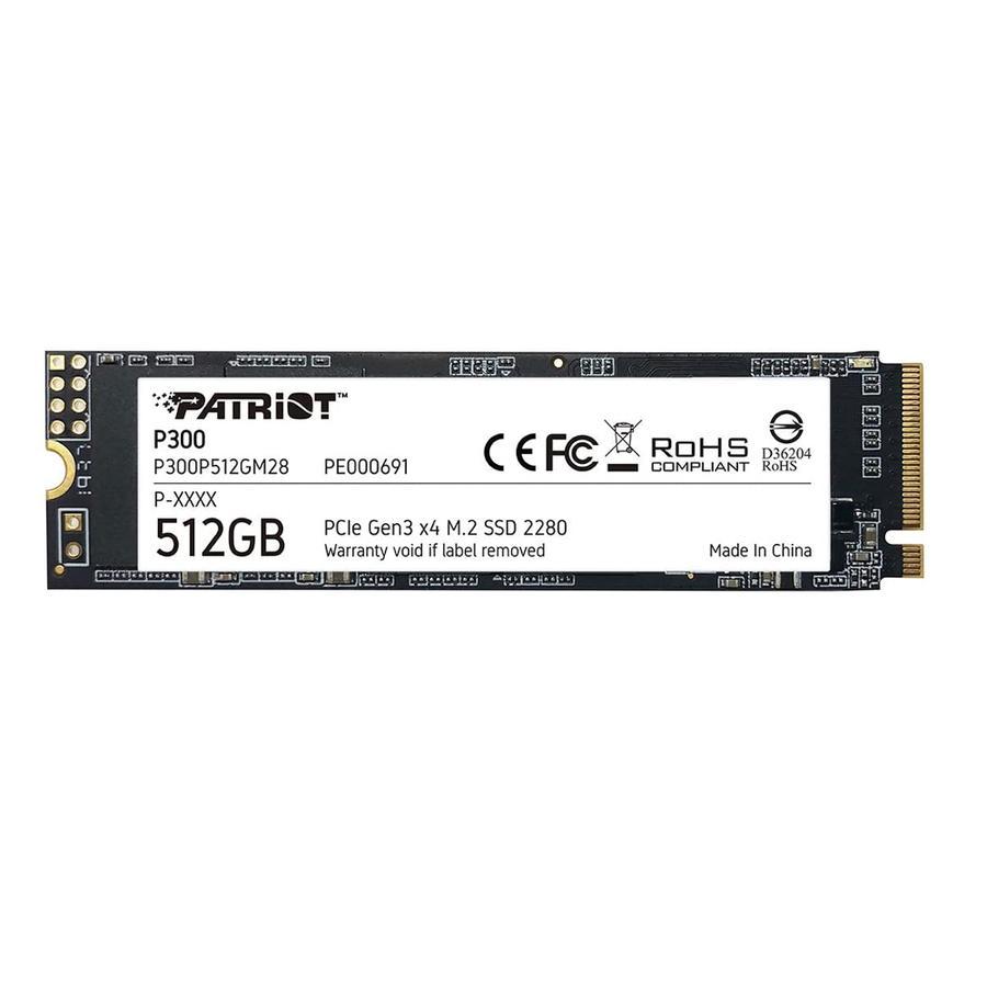 Disco Solido Ssd 512 Gb Nvme Patriot P300 P300P512GM28