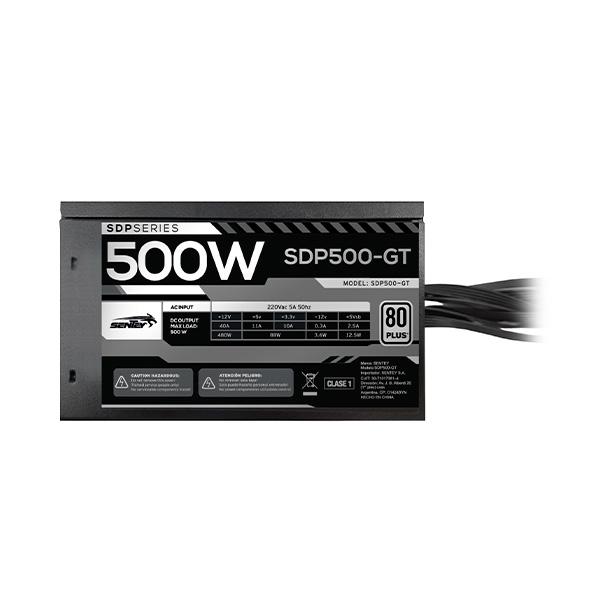 Fuente Sentey 500w SDP500-GT 80 Plus White Certificada ATX 2.31