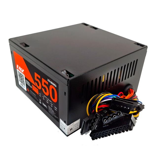Fuente LNZ XT550-SS Negra ( Cables largos )