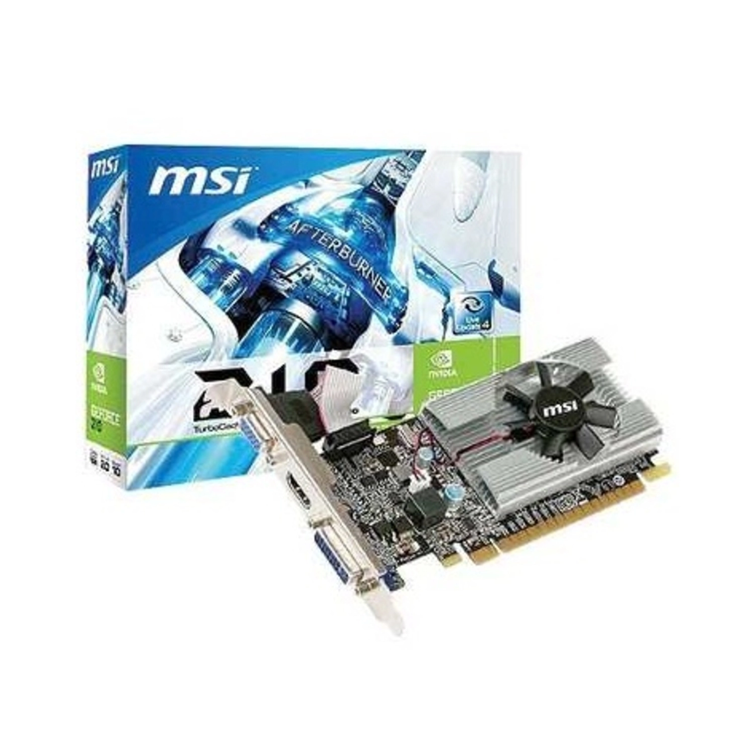 Placa de Video MSI NVIDIA GeForce GeForce N210-MD1G/D4